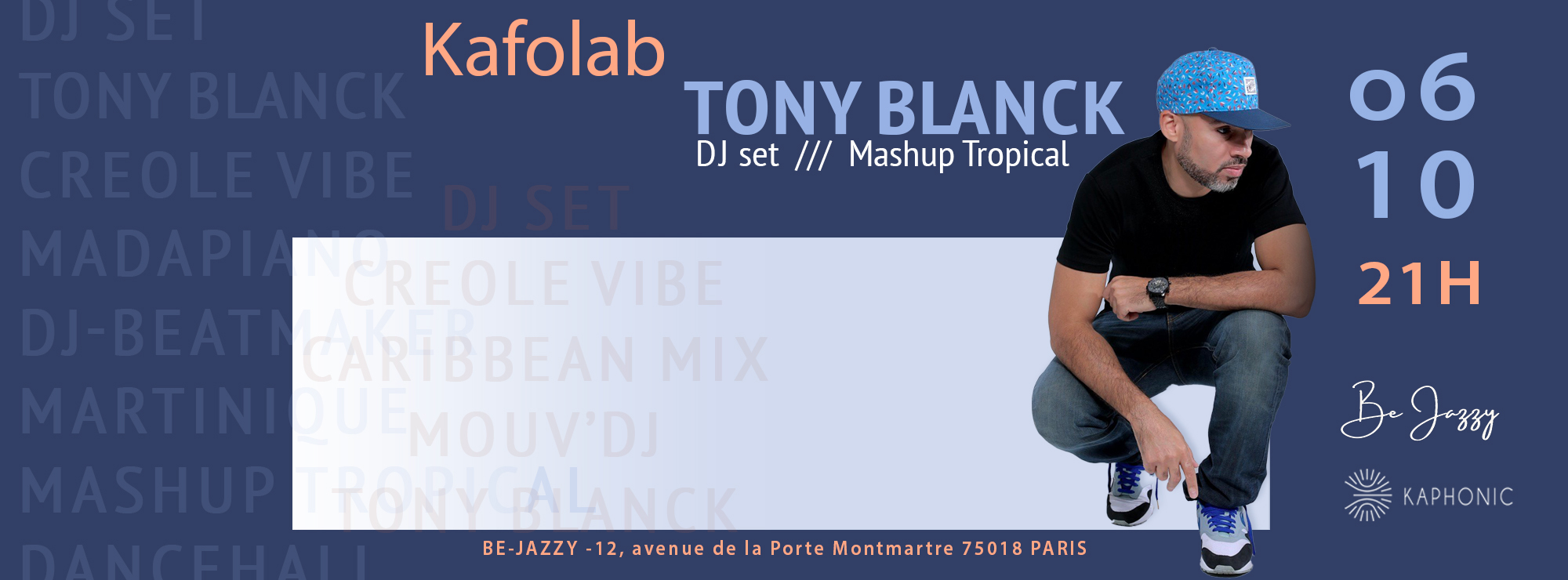Événement Tony Blanck